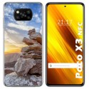 Funda Gel Tpu para Xiaomi POCO X3 NFC / X3 PRO diseño Sunset Dibujos
