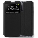 Funda Libro Soporte con Ventana para Samsung Galaxy S20 FE color Negra