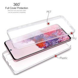 Funda Completa Transparente Pc + Tpu Full Body 360 para Samsung Galaxy S20 FE 2