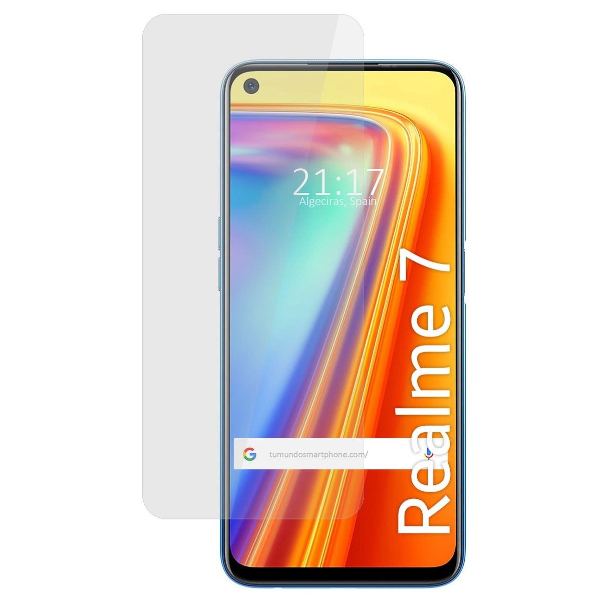 Protector Cristal Templado para Realme 7 Vidrio