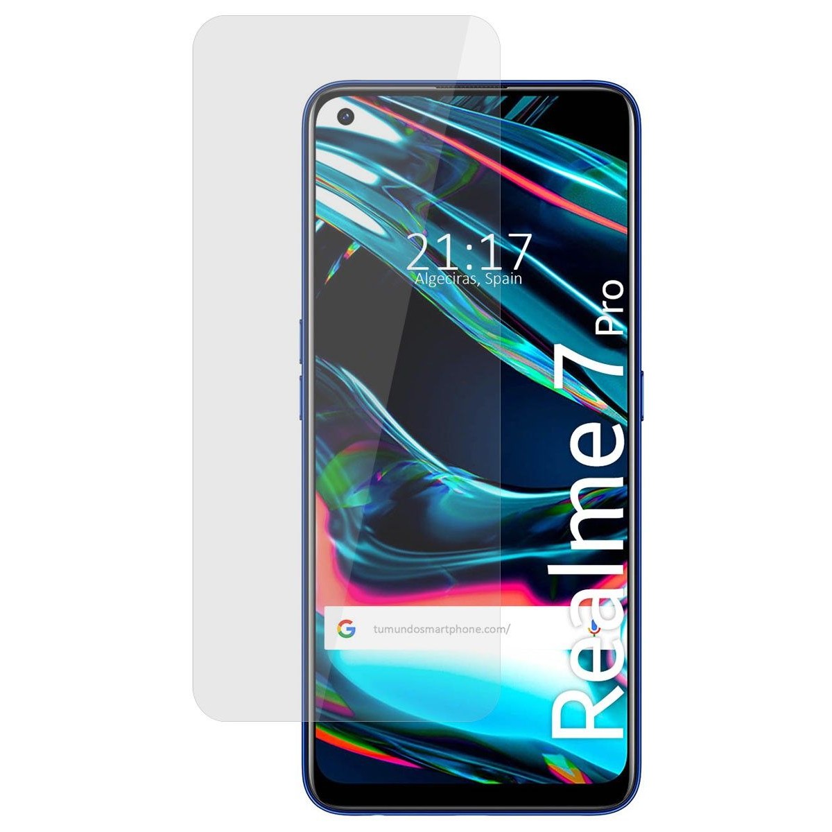 Protector Cristal Templado para Realme 7 Pro Vidrio