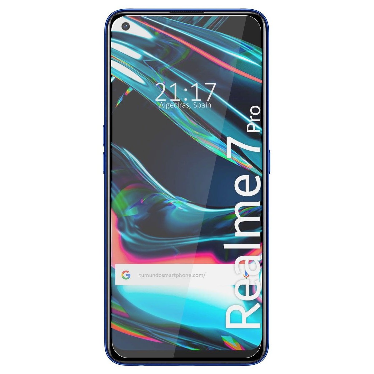 Protector Cristal Templado para Realme 7 Pro Vidrio