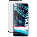 Protector Cristal Templado Completo 5D Full Glue Negro para Realme 7 Pro Vidrio