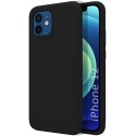 Funda Silicona Líquida Ultra Suave para Iphone 12 / 12 Pro (6.1) color Negra