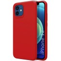 Funda Silicona Líquida Ultra Suave para Iphone 12 / 12 Pro (6.1) color Roja