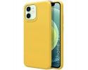Funda Silicona Líquida Ultra Suave para Iphone 12 Mini (5.4) color Amarilla