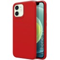 Funda Silicona Líquida Ultra Suave para Iphone 12 Mini (5.4) color Roja