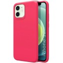Funda Silicona Líquida Ultra Suave para Iphone 12 Mini (5.4) color Rosa Fucsia