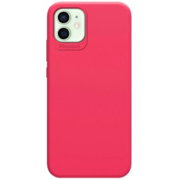 Funda Silicona Líquida Ultra Suave para Iphone 12 Mini (5.4) color Rosa Fucsia 2