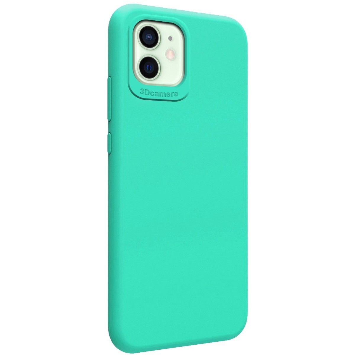 Funda Silicona Líquida Ultra Suave para Iphone 12 Mini (5.4) color Verde
