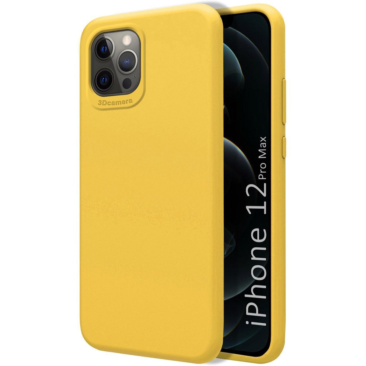 disponible en varios Colores/" 12 Pro Funda Silicona Suave iPhone 12 6.1