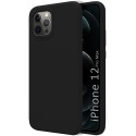 Funda Silicona Líquida Ultra Suave para Iphone 12 Pro Max (6.7) color Negra