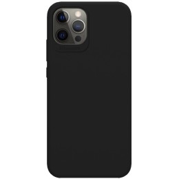 Funda Silicona Líquida Ultra Suave para Iphone 12 Pro Max (6.7) color Negra 2