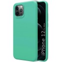 Funda Silicona Líquida Ultra Suave para Iphone 12 Pro Max (6.7) color Verde