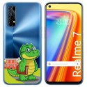 Funda Gel Transparente para Realme 7 diseño Coco Dibujos