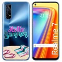Funda Gel Transparente para Realme 7 diseño Summer Dibujos