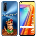 Funda Gel Transparente para Realme 7 diseño Suricata Dibujos