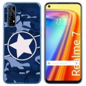 Funda Gel Tpu para Realme 7 diseño Camuflaje 03 Dibujos