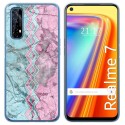 Funda Gel Tpu para Realme 7 diseño Mármol 08 Dibujos