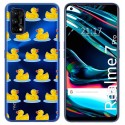 Funda Gel Transparente para Realme 7 Pro diseño Pato Dibujos