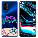 Funda Gel Transparente para Realme 7 Pro diseño Summer Dibujos