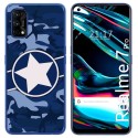 Funda Gel Tpu para Realme 7 Pro diseño Camuflaje 03 Dibujos