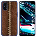 Funda Gel Tpu para Realme 7 Pro diseño Cuero 01 Dibujos