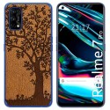 Funda Gel Tpu para Realme 7 Pro diseño Cuero 03 Dibujos