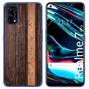Funda Gel Tpu para Realme 7 Pro diseño Madera 05 Dibujos