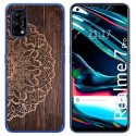 Funda Gel Tpu para Realme 7 Pro diseño Madera 06 Dibujos
