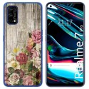 Funda Gel Tpu para Realme 7 Pro diseño Madera 08 Dibujos