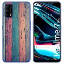 Funda Gel Tpu para Realme 7 Pro diseño Madera 10 Dibujos