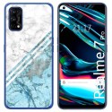 Funda Gel Tpu para Realme 7 Pro diseño Mármol 02 Dibujos