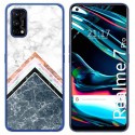 Funda Gel Tpu para Realme 7 Pro diseño Mármol 05 Dibujos