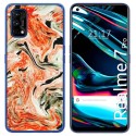 Funda Gel Tpu para Realme 7 Pro diseño Mármol 12 Dibujos