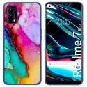 Funda Gel Tpu para Realme 7 Pro diseño Mármol 15 Dibujos
