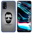 Funda Gel Tpu para Realme 7 Pro diseño Barba Dibujos