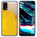 Funda Gel Tpu para Realme 7 Pro diseño Cerveza Dibujos