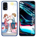 Funda Gel Tpu para Realme 7 Pro diseño Café Dibujos