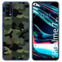 Funda Gel Tpu para Realme 7 Pro diseño Camuflaje Dibujos