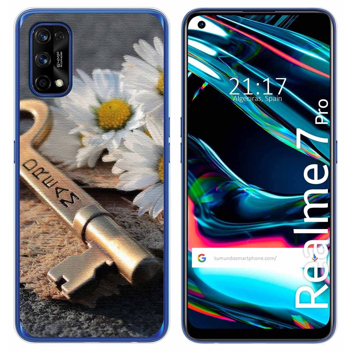 Funda Gel Tpu para Realme 7 Pro diseño Dream Dibujos