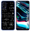 Funda Gel Tpu para Realme 7 Pro diseño Formulas Dibujos