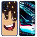 Funda Gel Tpu para Realme 7 Pro diseño Helado Chocolate Dibujos