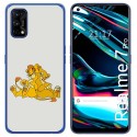 Funda Gel Tpu para Realme 7 Pro diseño Leones Dibujos