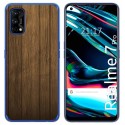 Funda Gel Tpu para Realme 7 Pro diseño Madera Dibujos