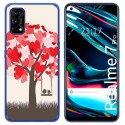 Funda Gel Tpu para Realme 7 Pro diseño Pajaritos Dibujos
