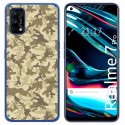 Funda Gel Tpu para Realme 7 Pro diseño Sand Camuflaje Dibujos