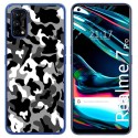 Funda Gel Tpu para Realme 7 Pro diseño Snow Camuflaje Dibujos