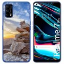 Funda Gel Tpu para Realme 7 Pro diseño Sunset Dibujos