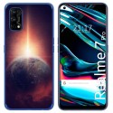 Funda Gel Tpu para Realme 7 Pro diseño Tierra Dibujos